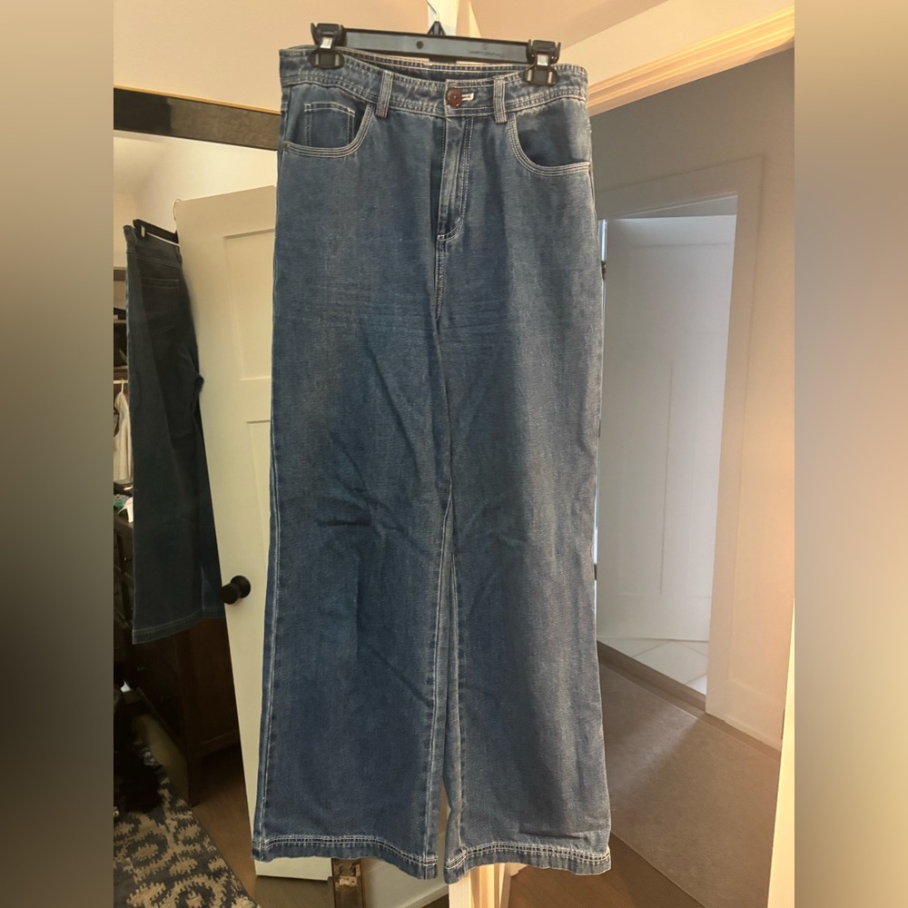 Sea NY wide leg denim